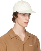 AMI Alexandre Mattiussi White Logo Cap