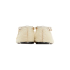 JW Anderson Yellow Fur Ballerina Flats