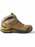 Salomon - Better Gift Shop XA Pro 3D GORE-TEX®, Leather and Rubber Sneakers - Brown
