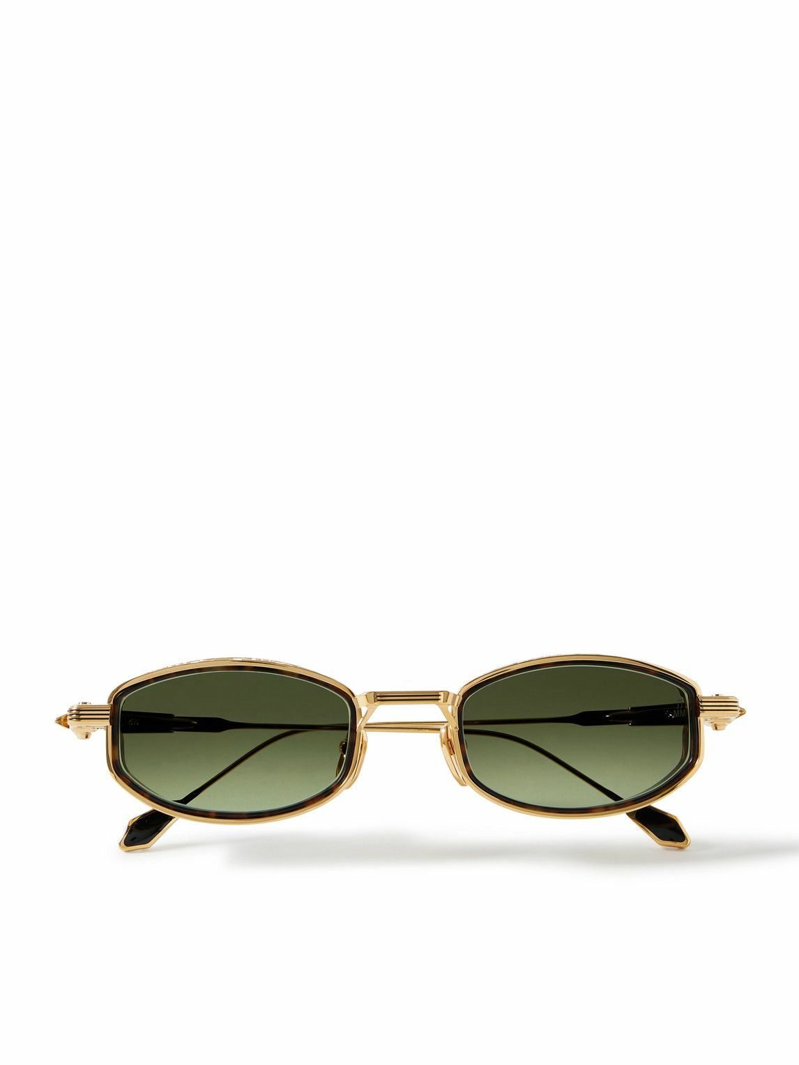 Jacques Marie Mage - Last Frontier VI Hardin Oval-Frame Gold-Tone