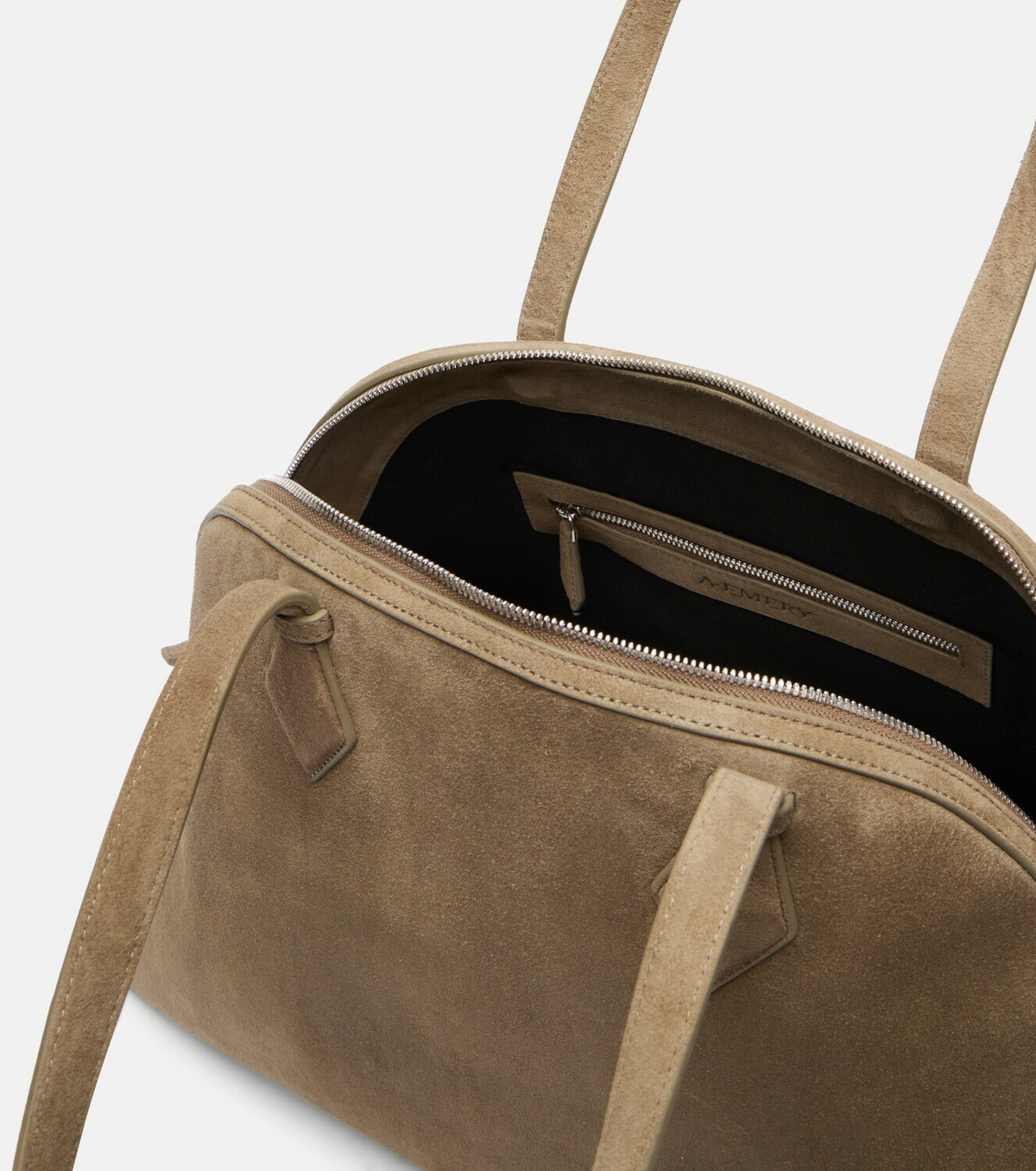 A.Emery Harnick Medium suede shoulder bag