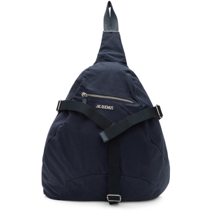 Photo: Jacquemus Navy Le Voilier Backpack