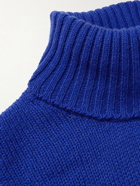 Loro Piana - Baby Cashmere Rollneck Sweater - Blue