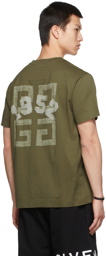 Givenchy Khaki 1952 College Crest T-Shirt