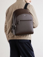 Montblanc - Logo-Appliquéd Textured-Leather Backpack