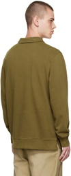 YMC Green Sugden Sweatshirt