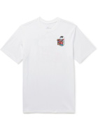 NIKE - Printed Cotton-Jersey T-Shirt - White