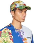 Versace Multicolor Medusa Renaissance Cap
