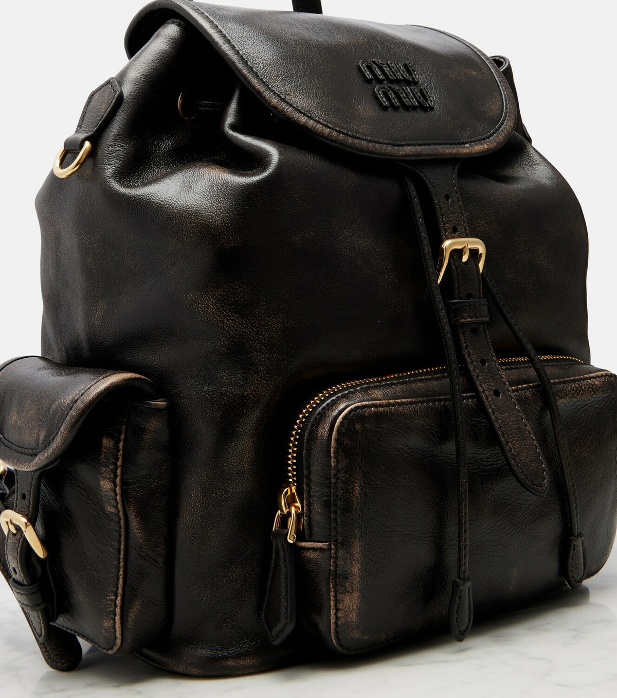 Miu Miu Leather backpack