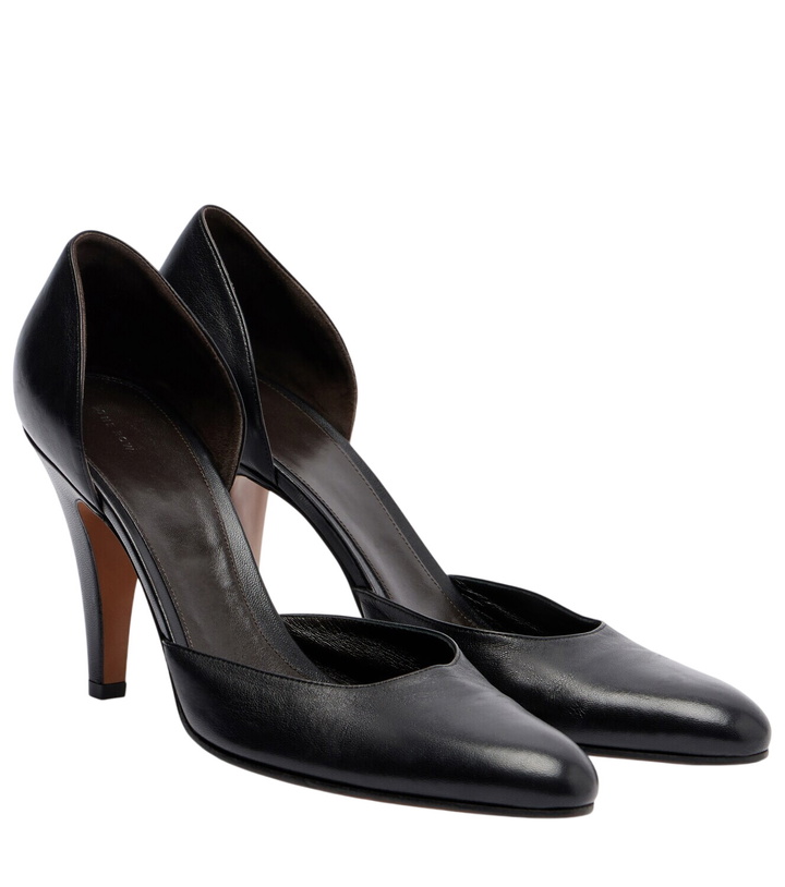 Photo: The Row Ornella D'Orsay leather pumps