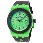 Maurice Lacroix Aikon Tide Quartz Green Dial Mens Watch AI2008-70070-300-0