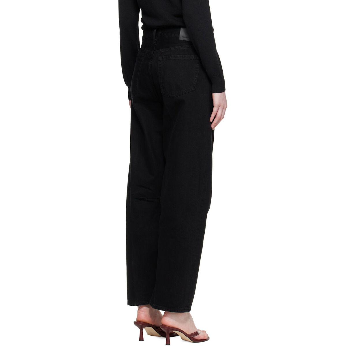 Citizens of Humanity Black Miro Long Relaxed Jeans