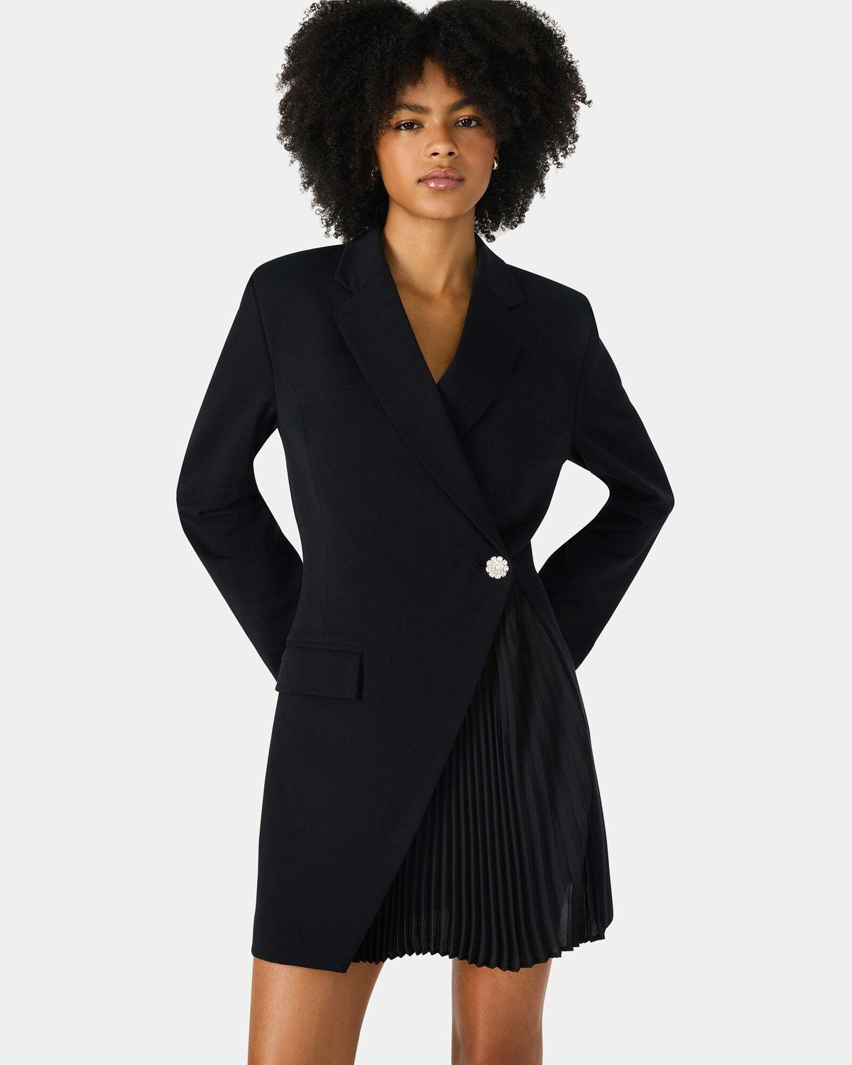 Steve Madden Nadene Dress in Black