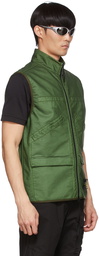 Stone Island Khaki Cotton Vest