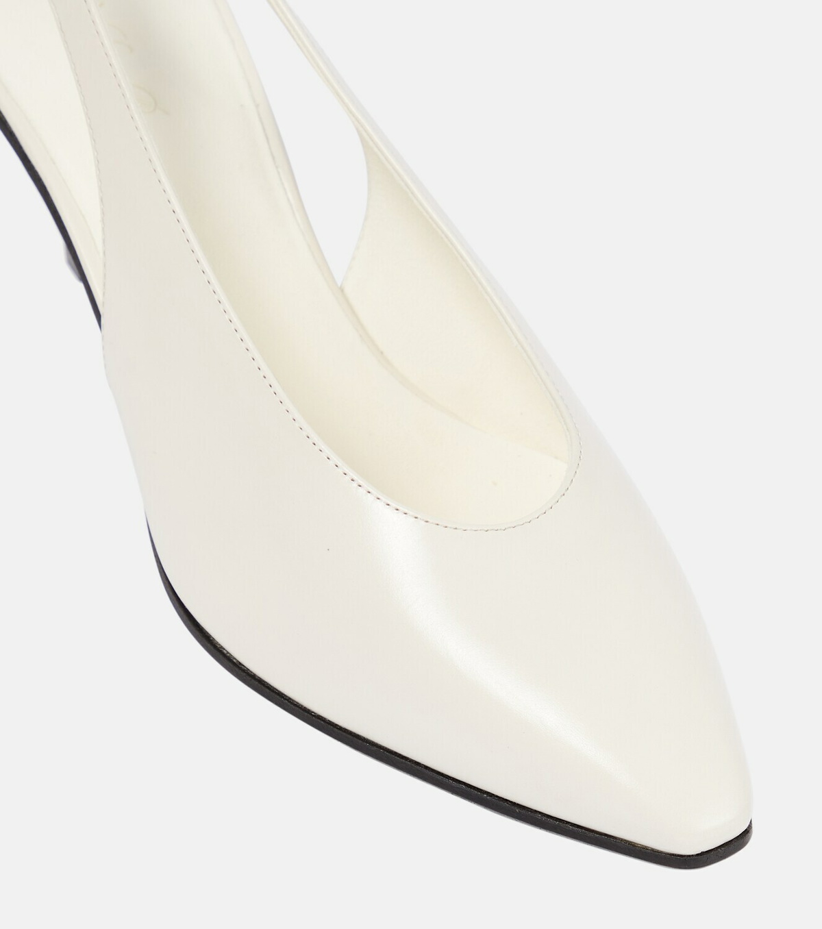 Loro Piana Rebecca leather slingback pumps Loro Piana