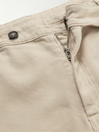 Massimo Alba - Straight-Leg Stretch-Cotton Gabardine Trousers - Neutrals