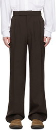 The Frankie Shop Brown Beo Trousers