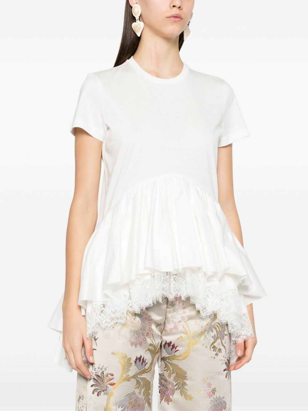 Marques'Almeida Ruffled T-Shirt Marques Almeida