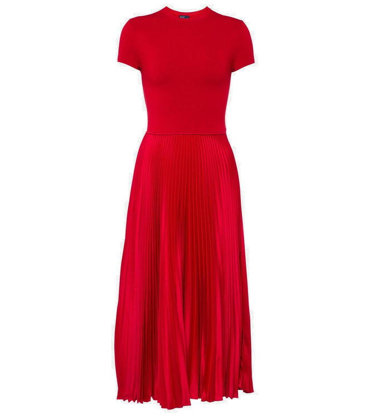 Photo: Polo Ralph Lauren Pleated wool-blend midi dress