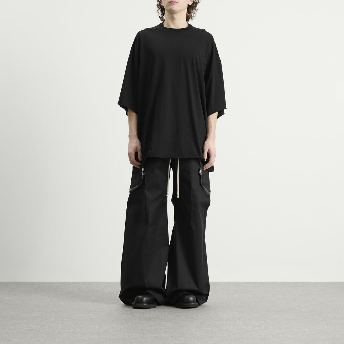 Rick Owens Men's Heizer Belas Trousers in Black Rick Owens