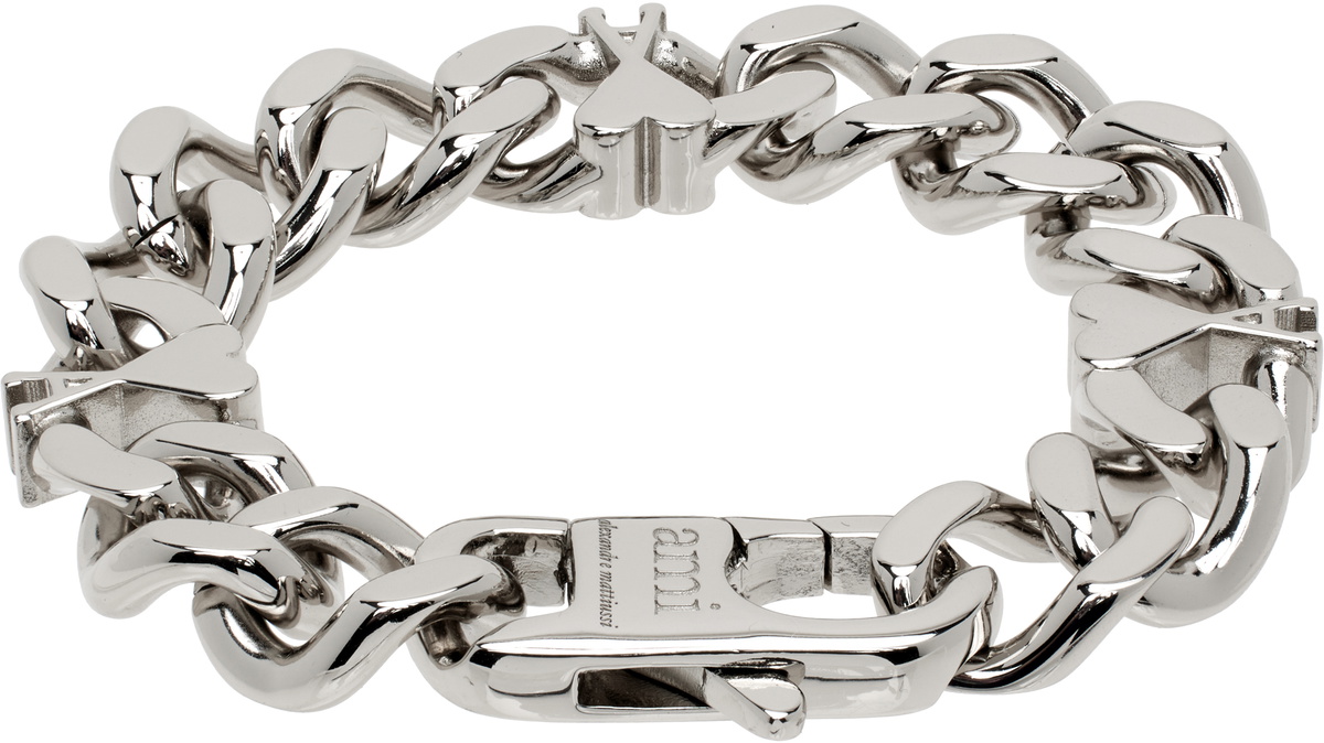 AMI Paris Ami de Coeur Chain Bracelet