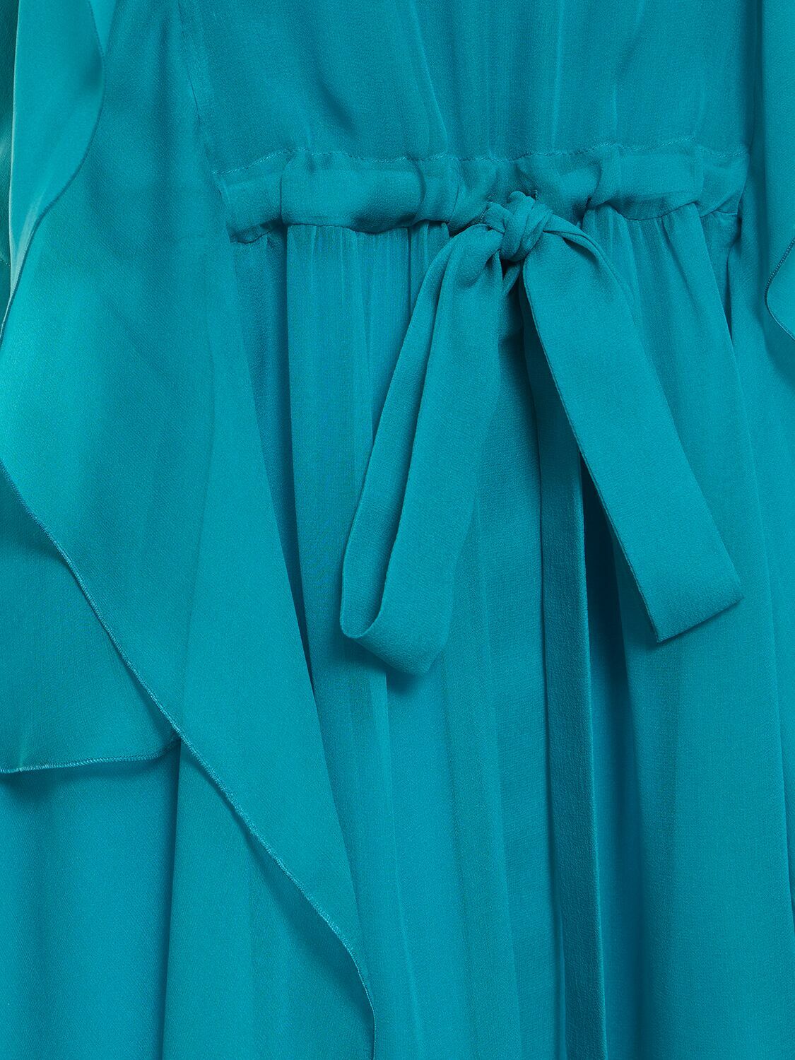 slim fit dress slacks Green Linen Silk Muslin Dress by Alberta Ferretti – Elilhaam