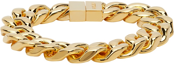Photo: Ambush Gold Classic Chain 7 Bracelet