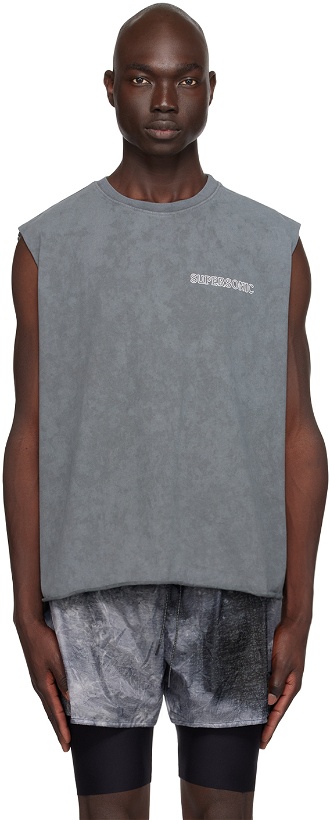 Photo: OVER OVER Gray Easy Tank Top