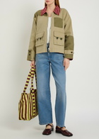 Damson Madder Marcelle Reversible Cotton-twill Barn Jacket Multicoloured