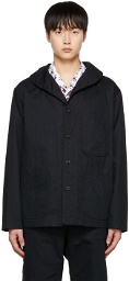 Engineered Garments Black Shawl Collar Jacket