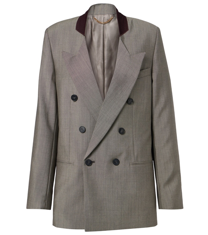 Photo: Victoria Beckham Beatrice wool and mohair blazer