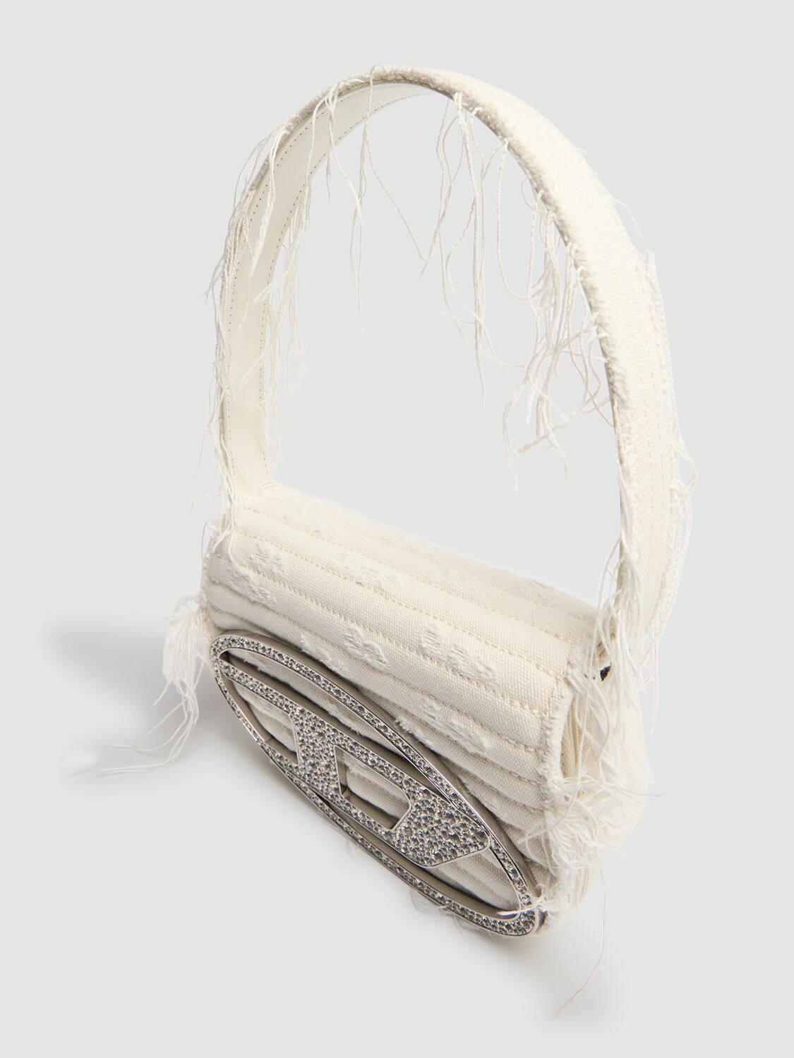 DIESEL 1dr Treated Canvas Shoulder Bag