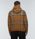 Burberry - Checked jacquard hoodie