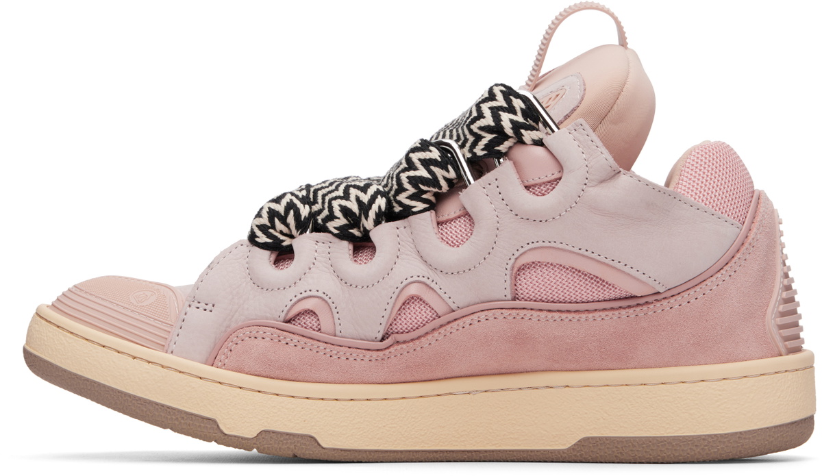 Lanvin Pink Curb Sneakers