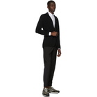 Z Zegna Black Knit Blazer