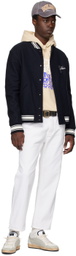 Golden Goose Navy Slim-Fit Bomber Jacket