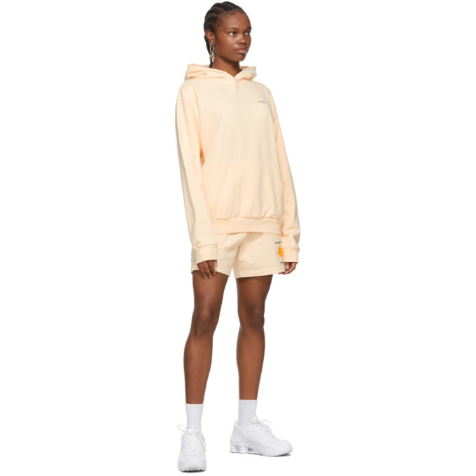 Sporty and Rich Beige Sun Club Hoodie Sporty & Rich