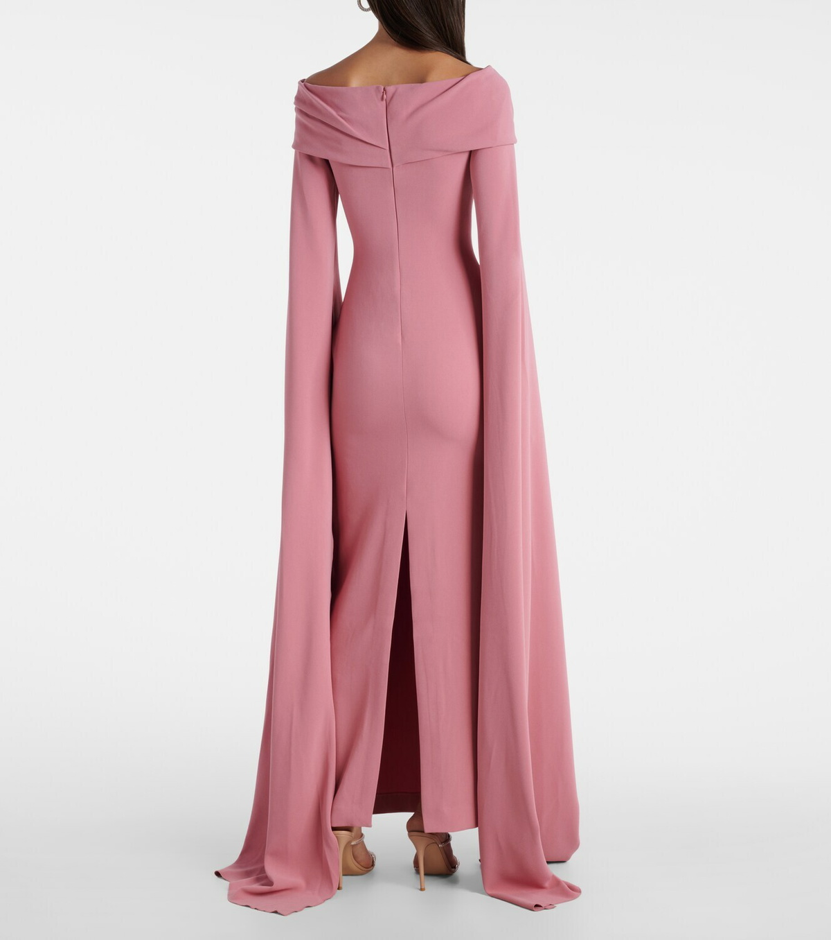 Solace London Nuri draped gown