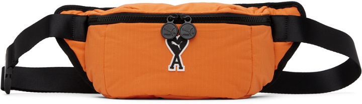 Photo: AMI Alexandre Mattiussi Orange Puma Edition Waist Bag