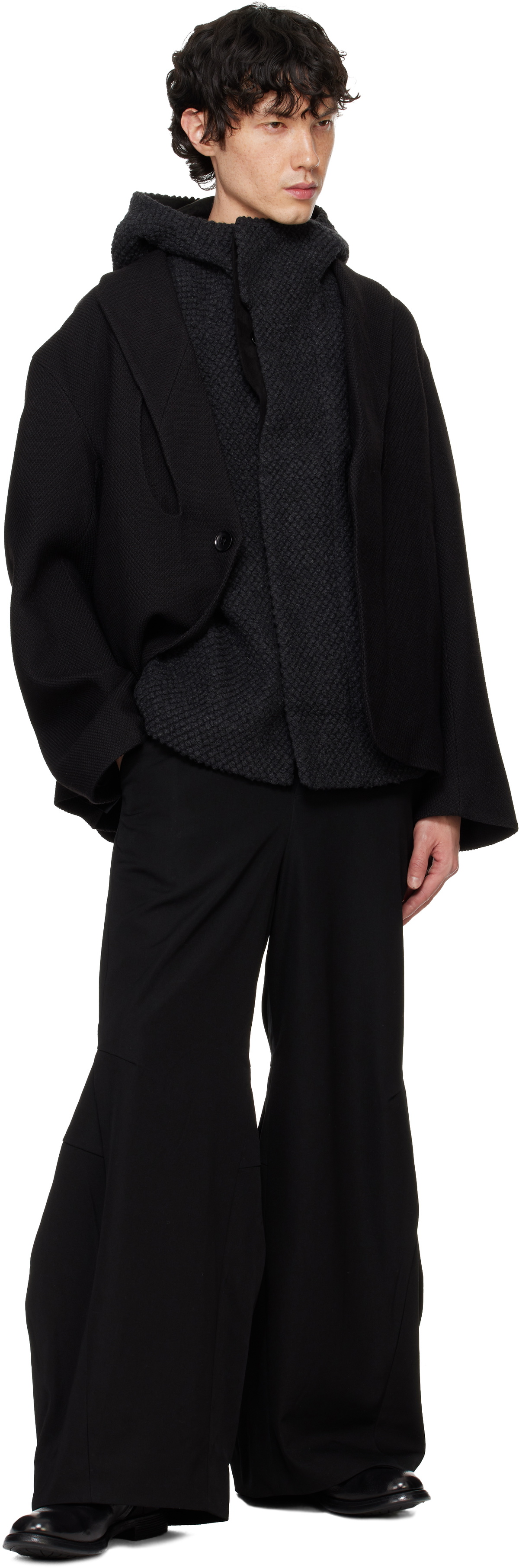 pet-tree-kor Black Node Blazer
