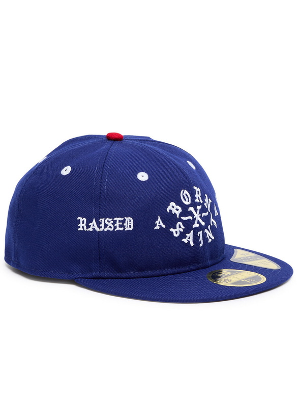 Photo: Saint Mxxxxxx X New Era Born N Raised Cotton cap Blue
