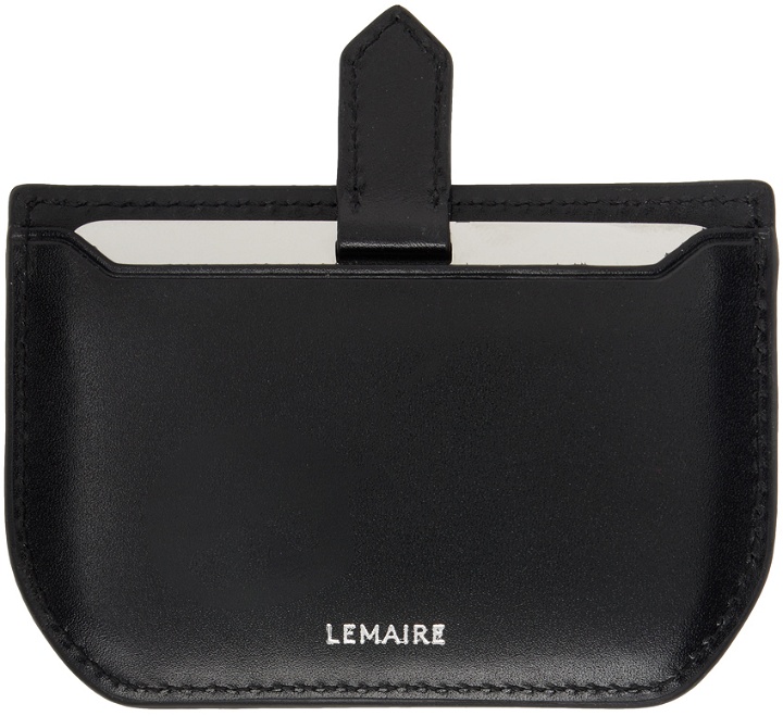 Photo: LEMAIRE Black Calepin Mirror & Card Holder