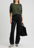 Crush Cashmere Chan Chan Cashmere Jumper Dark Green