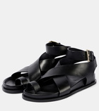 A. Emery Jalen leather sandals