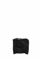 Comme des Garçons Wallet Wallet In Black Leather