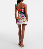 Dolce&Gabbana Floral cotton minidress