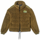 Moncler Grenoble Men's Fleece Jacket in Green