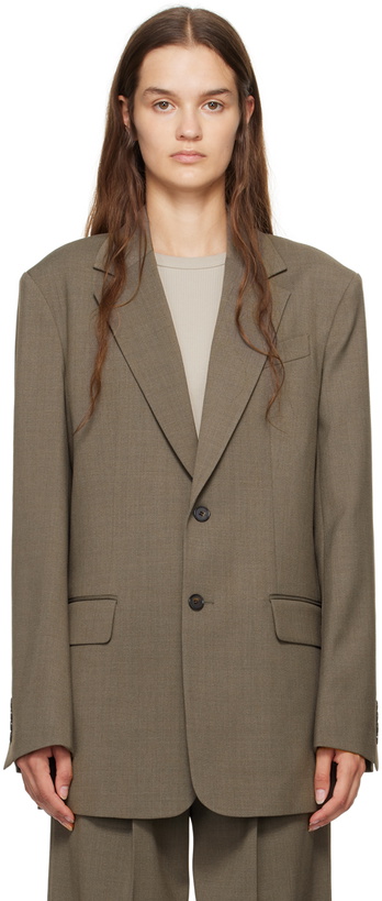 Photo: Filippa K Taupe Davina Wool Blazer