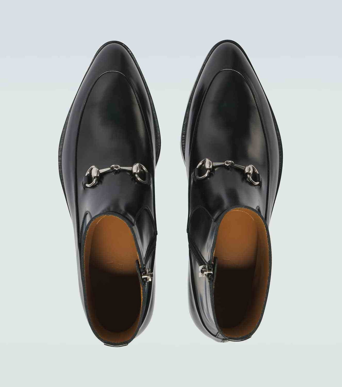 Gucci Horsebit leather ankle boots
