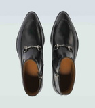 Gucci Horsebit leather ankle boots